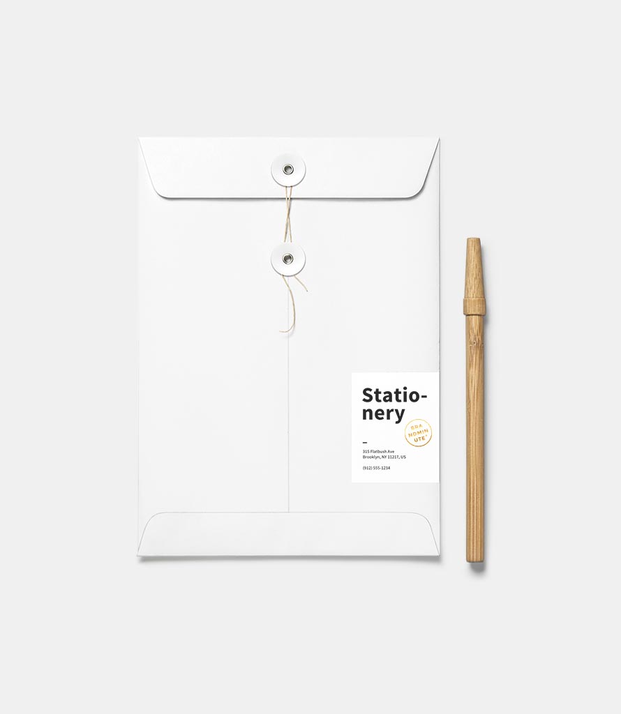 Paper Envelope Layout Design